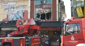 İstanbul Ataşehir'de İş Yerinde Yangın Çıktı