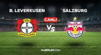 Bayer Leverkusen Salzburg CANLI izle! (ŞİFRESİZ) Bayer Leverkusen Salzburg maçı hangi kanalda, canlı yayın nerede ve nasıl izlenir?