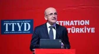 Hazine ve Maliye Bakanı Mehmet Şimşek, Turizm Yatırım Forumu'nda konuştu: (1)