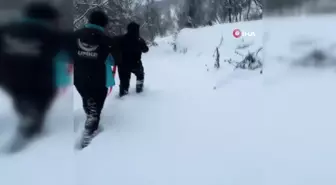 Kastamonu'da Kar Sebebiyle Hasta İçin UMKE Seferberliği