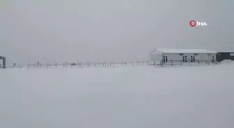 Keltepe Kayak Merkezi'nde Kar Kalınlığı 1 Metreye Ulaştı