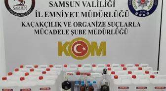 Samsun'da Kaçakçılık Operasyonu: 130 Litre Etil Alkol Ele Geçirildi