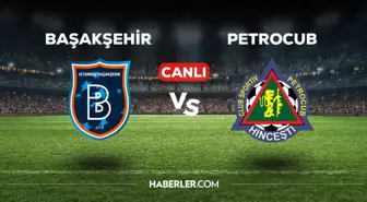 Başakşehir Petrocub CANLI izle! (ŞİFRESİZ) Başakşehir Petrocub maçı hangi kanalda, canlı yayın nerede ve nasıl izlenir?