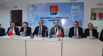 CHP Ekonomi Ekibi Kırklareli'nde Esnaf ve Vatandaşlarla Buluştu