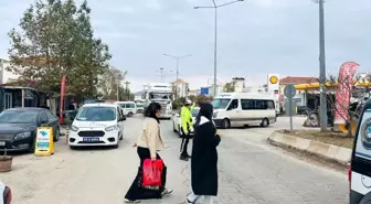 Gölbaşı'nda Yaya Trafik Eğitimi Düzenlendi