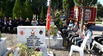 Payas'ta şehit itfaiyeci dualarla anıldı