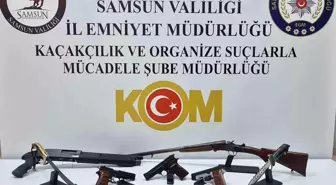 Samsun'da Silah Kaçakçılığı Operasyonu: 1 Gözaltı