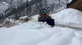 Yağlıdere'de Mahalle Yolları Ulaşıma Açıldı