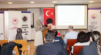 Düzce'de Gıda Güvenliği Eğitimi: Sektörde Kalite Standartları Artacak