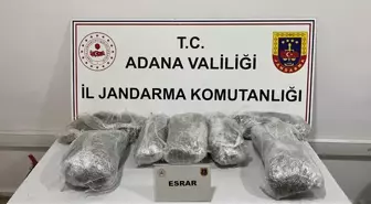 Adana'da Uyuşturucu Operasyonu: 6 Kilogram Esrar Ele Geçirildi