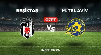 Beşiktaş Maccabi Tel Aviv maç özeti ve golleri izle! (VİDEO) Beşiktaş Maccabi Tel Aviv geniş özeti! Golleri kim attı, maç kaç kaç bitti?