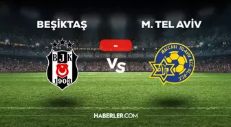 Beşiktaş Maccabi Tel Aviv maçı kaç kaç, bitti mi? MAÇ SONUCU! Beşiktaş Maccabi Tel Aviv golleri kim attı, canlı maç anlatımı!