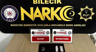 Bilecik'te Uyuşturucu Operasyonu: Metamfetamin ve Ecstasy Ele Geçirildi