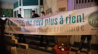 Fransız Çiftçiler INRAE Önünde Sembolik Protesto Düzenledi