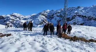 Tortum'da Yaban Hayvanları İçin Yem Bırakıldı