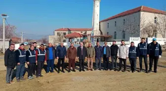 Edirne'de 1952 Yapımı Camide Minare Kontrollü Olarak Yıkıldı