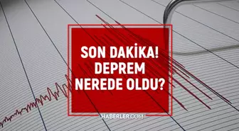 MARAŞ'TA DEPREM! Maraş'ta deprem mi oldu, kaç şiddetinde? 28 Kasım Maraş'ta nerede deprem oldu?