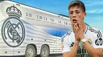 Real Madrid'in takım otobüsü kaza yaptı