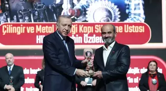 Safranbolu'nun çilingir ustası Özdemir, 'Yaşayan İnsan Hazineleri' ödülü aldı