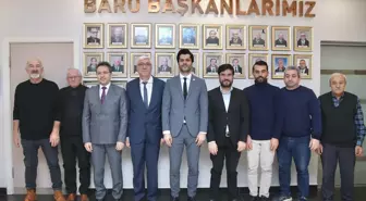 Sakarya Gazeteciler Birliği'nden Sakarya Barosu'na Ziyaret