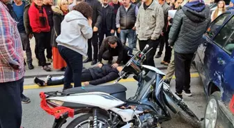 Denizli'de Motosiklet ve Otomobil Çarpıştı: Bir Yaralı