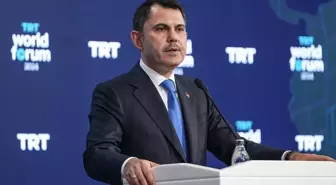 Bakan Kurum, TRT World Forum 2024'te konuştu Açıklaması