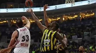 Fenerbahçe Beko, EuroLeague'de Olimpia Milano'ya Yenildi