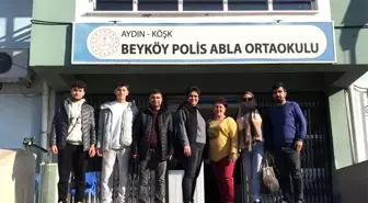 Köşk Mesleki ve Teknik Anadolu Lisesi Öğrencileri, Ortaokulun Duvarlarını Renklendirdi