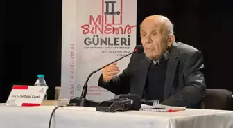 Prof. Dr. Kurtuluş Kayalı'dan Milli Sinema Günleri'nde Dönemin Sinema Etkisi