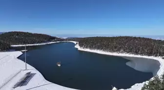 Topuk Yaylası Kış Beyazına Büründü