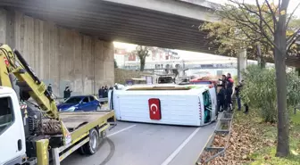 Trabzon'da Üç Araçla Trafik Kazası: Bir Yaralı