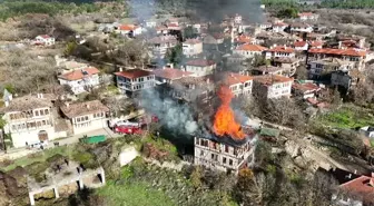 Safranbolu'da 350 Yıllık Tarihi Konak Yangında Zarar Gördü