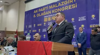 Muş'un Malazgirt İlçesinde AK Parti 8. Olağan İlçe Kongresi Yapıldı