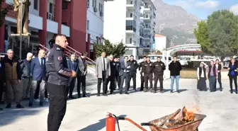 Buharkent'te Yangın Güvenliği Tatbikatı Düzenlendi