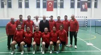 Rektör Levent, Badminton Milli Takımını Ziyaret Etti