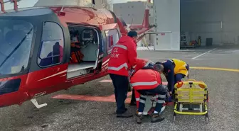 Erzurum'da Dadaş 25 Hava Ambulansı, 423 Acil Vakaya Ulaşarak Hayat Kurtardı