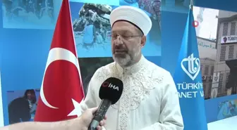 Diyanet İşleri Başkanı Erbaş: Türkiye, Gazze'nin Yeniden İnşasında Önderlik Yapacak