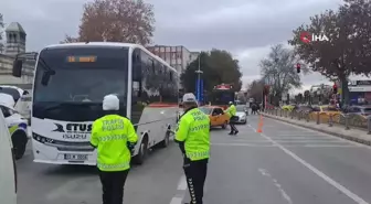 Edirne'de Kış Lastiği Uygulaması Başladı