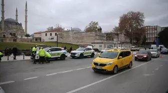 Edirne'de Ticari Araçlar için Kış Lastiği Denetimi Yapıldı