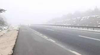 Kastamonu'da Sis Nedeniyle Görüş Mesafesi Düştü