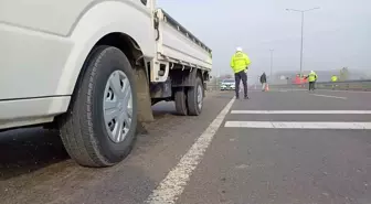 Düzce'de Kış Lastiği Uygulaması Başladı