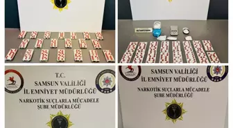 Samsun'da Uyuşturucu Operasyonu: 4 Şüpheli Gözaltında