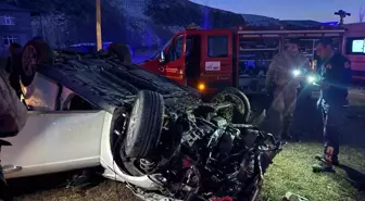 Van'da Trafik Kazası: Otomobil Takla Attı, Sürücü Yaralandı