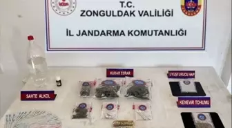 Karadeniz Ereğli'de Uyuşturucu ve Sahte Alkol Operasyonu: 1 Gözaltı