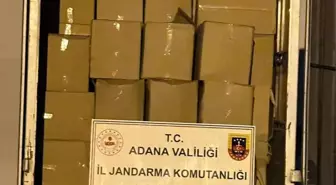 Adana'da 2,5 Milyon Bandrolsüz Makaron Ele Geçirildi