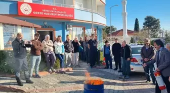 Gerze'de Huzurevi Sakinlerine Yangın Güvenliği Eğitimi