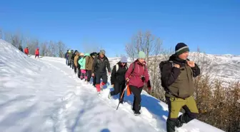 GÜDAK'tan Kar Üzerinde Unutulmaz Doğa Yürüyüşü