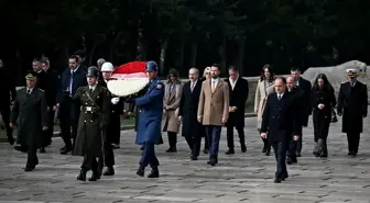 Karadağ Cumhurbaşkanı Milatovic, Anıtkabir'i Ziyaret Etti