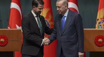 Karadağ Cumhurbaşkanı Milatovic, Cumhurbaşkanı Erdoğan ile ortak basın toplantısında konuştu Açıklaması