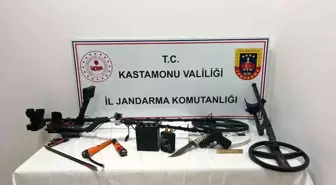 Kastamonu'da İzinsiz Kazı Yapan 4 Kişi Yakalandı